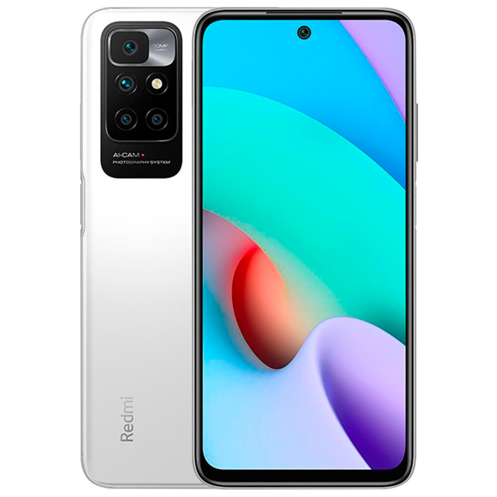 Xiaomi RedMi Note 10 / 6.43 Super AMOLED / Snapdragon 678 / 4Gb / 128Gb / 5000mAh / White