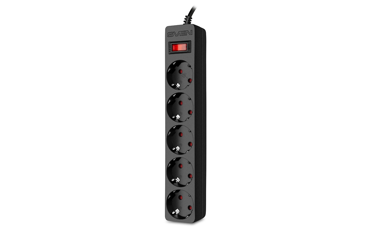 Sven SF-05E / 5 Sockets / 1.8m / Children protection