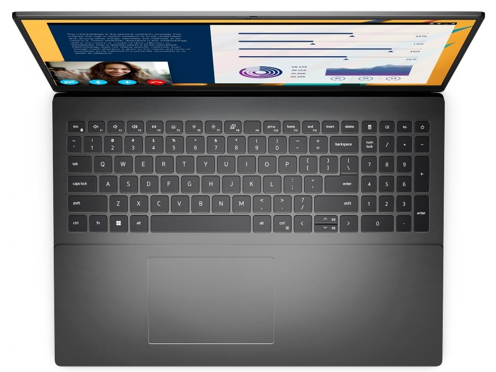 DELL Vostro 5620 / 16 FullHD+ / Core i7-1260P / 16GB DDR4 / 512GB NVMe / Intel Iris Xe / Windows 11 PRO