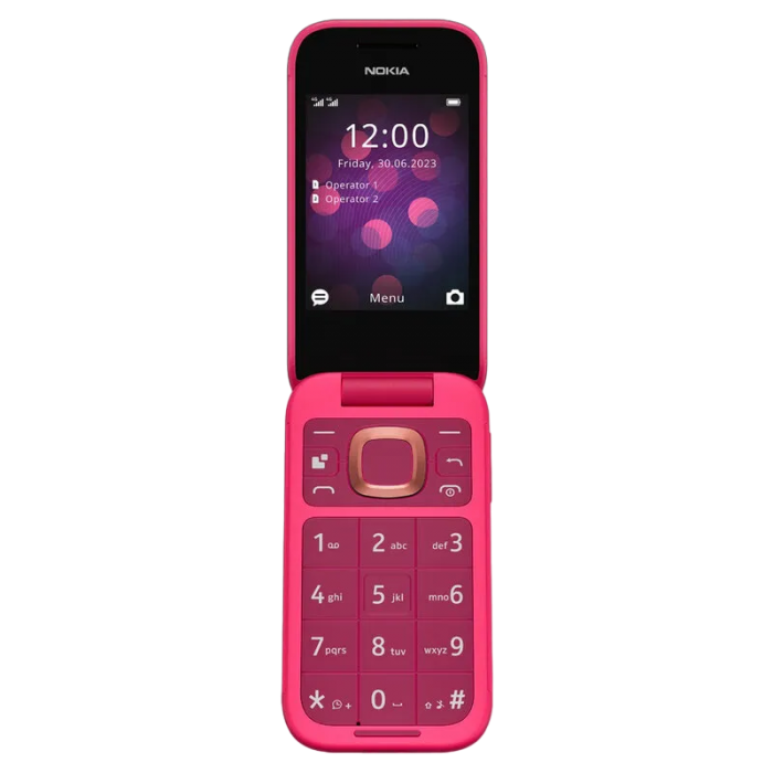 Nokia 2660 Flip 4G / 2.8 TFT / 48MB / 128MB / 1450mAh Pink