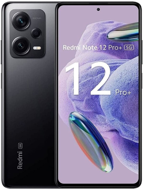 Redmi Note 12 Pro+ 5G / 6.67 OLED 120Hz / Dimensity 1080 / 8GB / 256GB / 5000mAh / Black