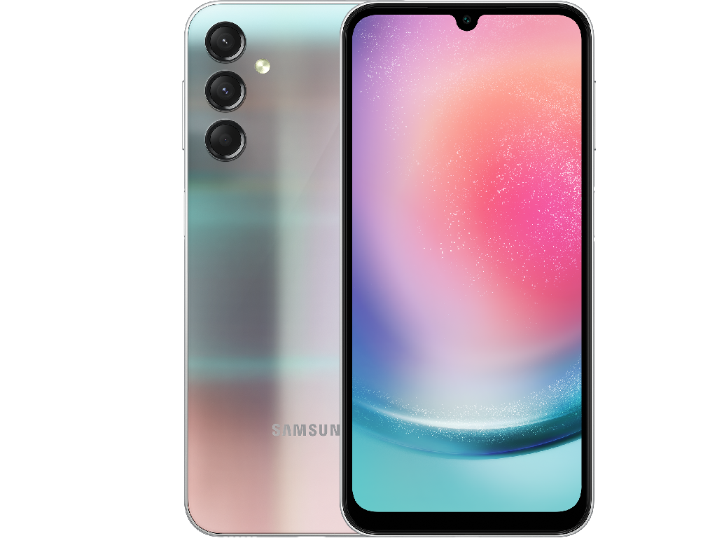 Samsung Galaxy A24 / 6.5 Super AMOLED 90Hz / Helio G99 / 8GB / 128GB / 5000mAh Silver