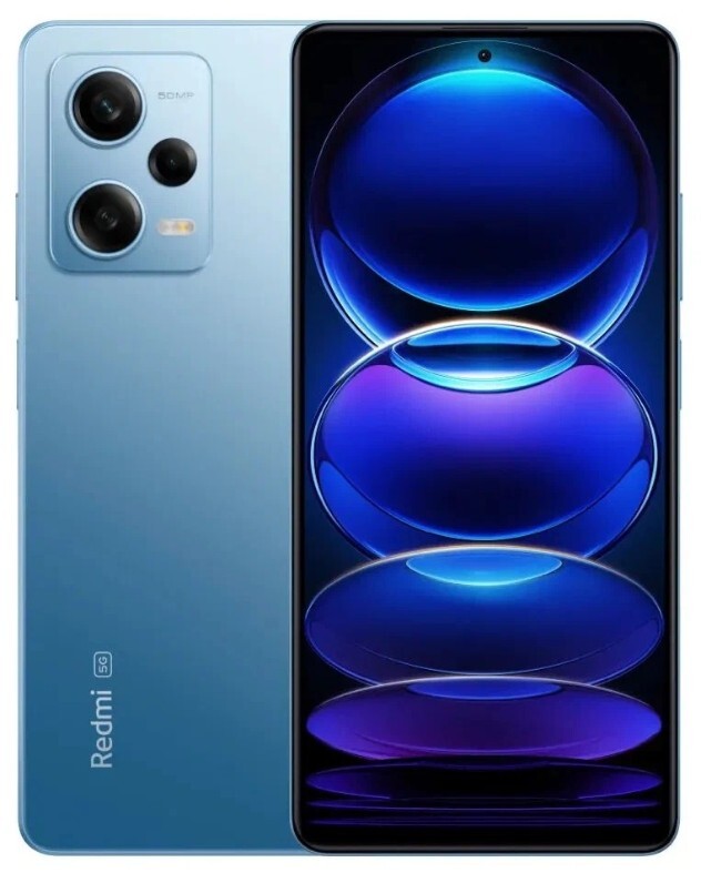 Xiaomi Redmi Note 12 Pro 5G / 6.67 OLED 120Hz / Dimensity 1080 / 6GB / 128GB / 5000mAh / Blue