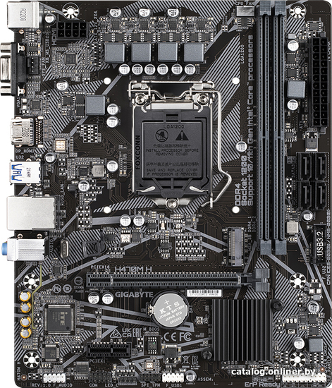 GIGABYTE H470M H / ATX LGA1200 DDR4 3200