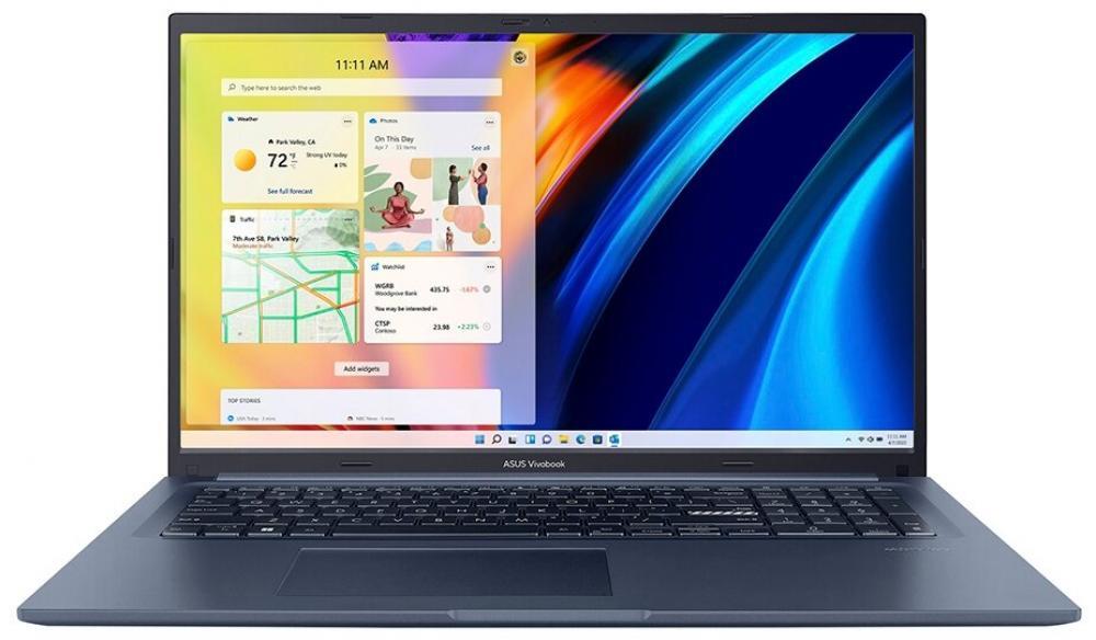 ASUS Vivobook 17 X1704ZA / 17.3 FullHD / Core i7-1255U / 16GB DDR4 / 1.0TB SSD / Intel Iris Xe / No OS