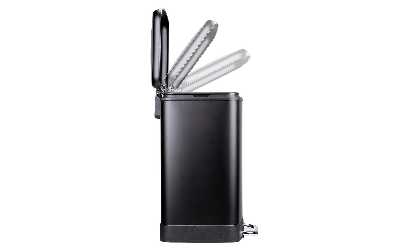 Dirt Devil Pedal Bin 2x12 L Soft Close Black