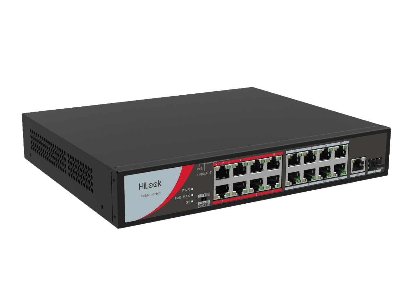 HiLook NS-0318P-130 / 16 port PoE