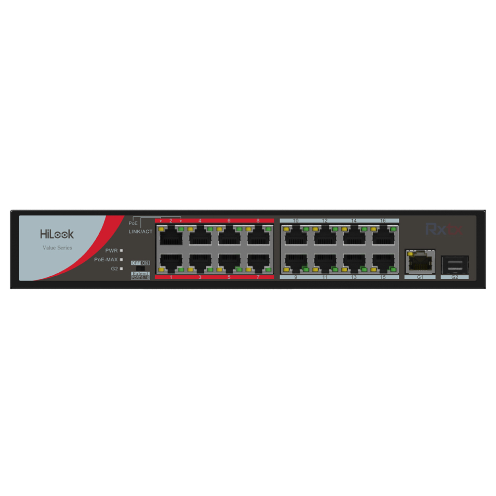 HiLook NS-0318P-130 / 16 port PoE