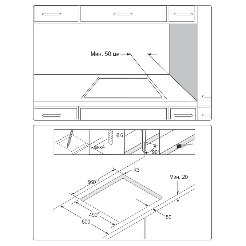 Samsung NZ64T3506AK/WT