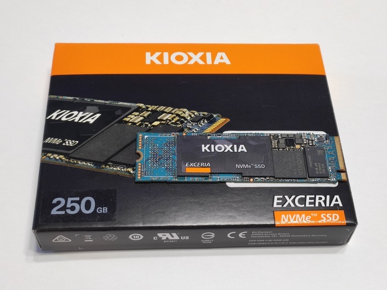 KIOXIA EXCERIA LRC10Z250GG8 / 250GB NVMe M.2