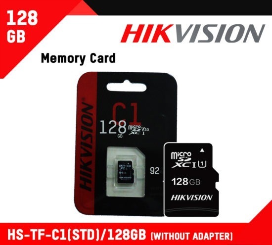 HIKVISION HS-TF-C1/128G / 128GB MicroSD
