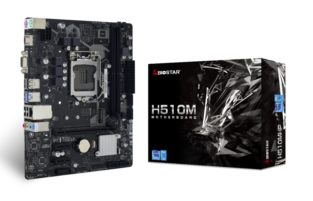 Biostar Racing H510MHP-E / mATX LGA1200 DDR4 3200