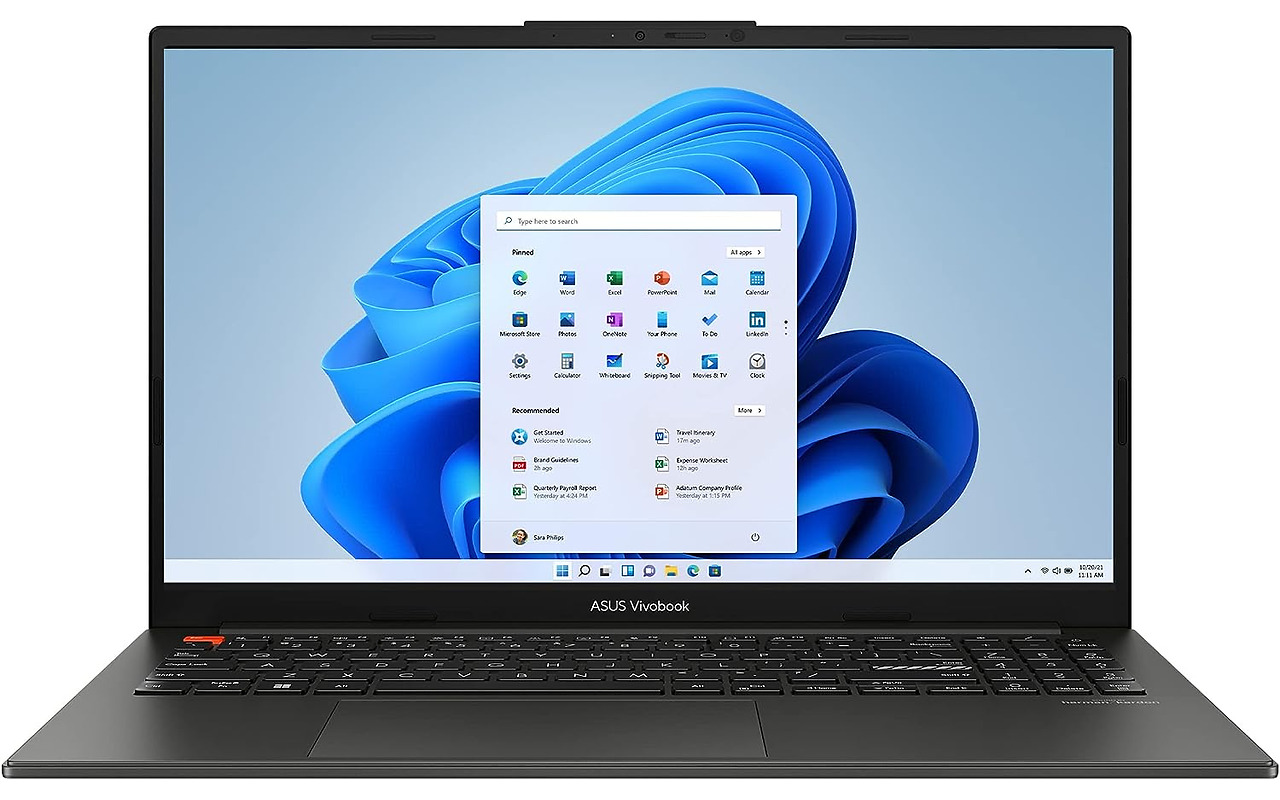 ASUS Vivobook S 15 OLED K5504VA / 15.6 OLED 2.8K 120Hz / Core i7-13700H / 16Gb LPDDR5 / 1.0Tb SSD / Intel Iris Xe / Black Windows