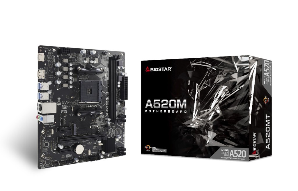 Biostar A520MT / mATX AM4 DDR4 4933