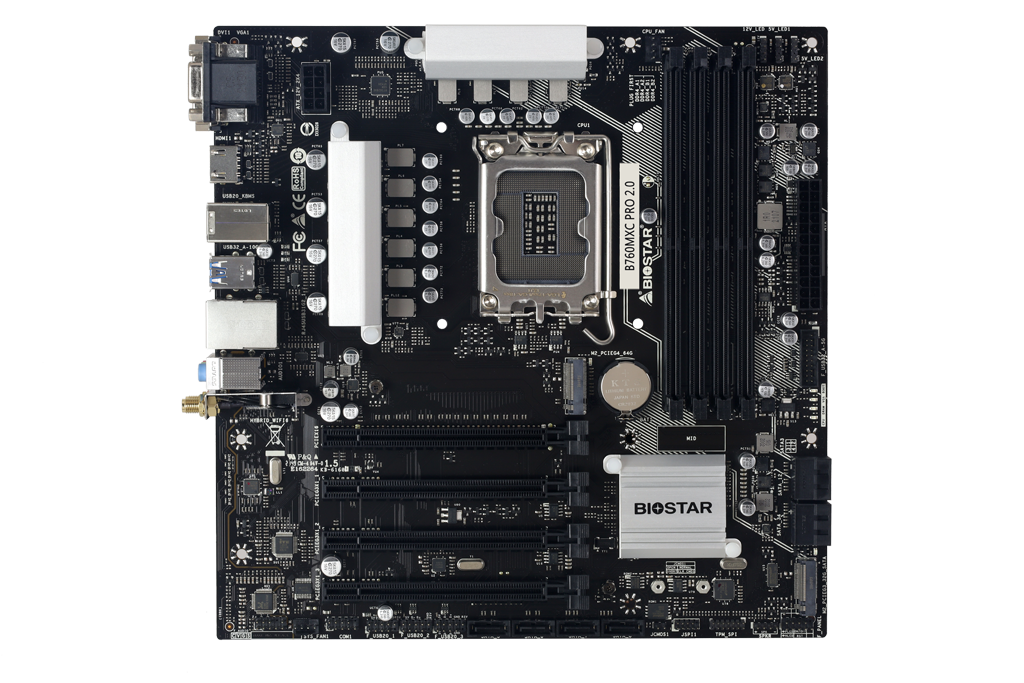 Biostar B760MXC PRO 2.0 / mATX LGA1700 DDR4 4600