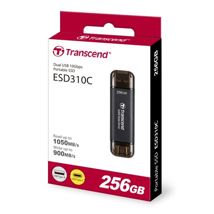 Transcend Portable ESD310C 256GB USB SSD
