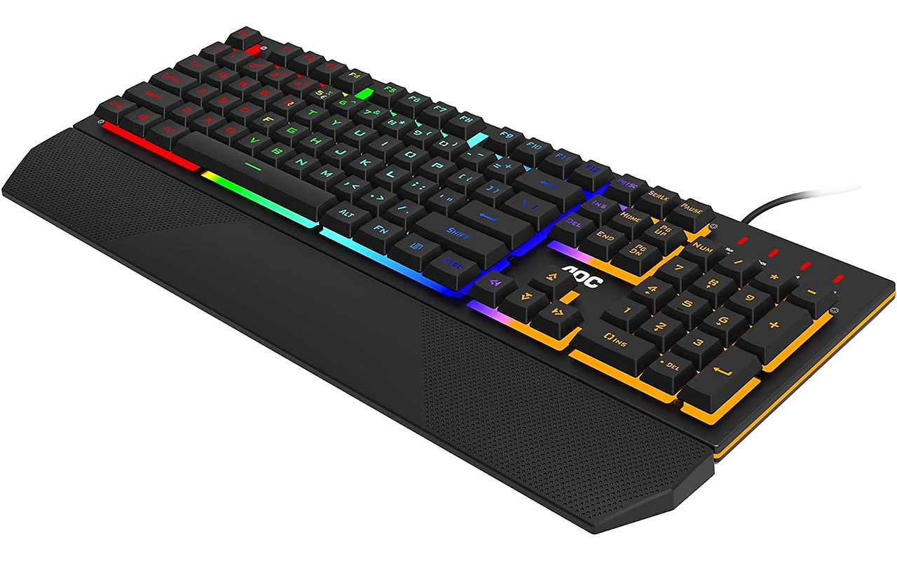 AOC GK200 / RGB Membrane Gaming Keyboard