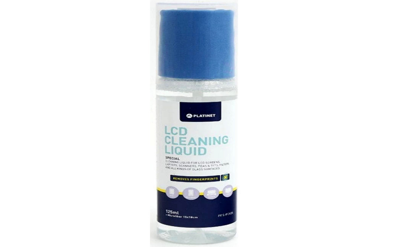 Platinet LCD Cleaning Liquid 125ML + Microfiber / PFS-PCK05
