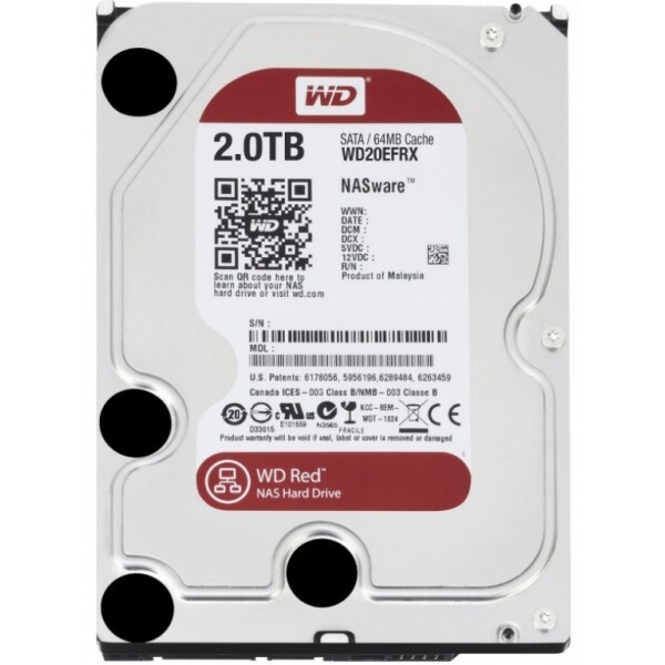 WesternDigital Caviar Red Plus NAS WD20EFPX / 2.0TB HDD 3.5