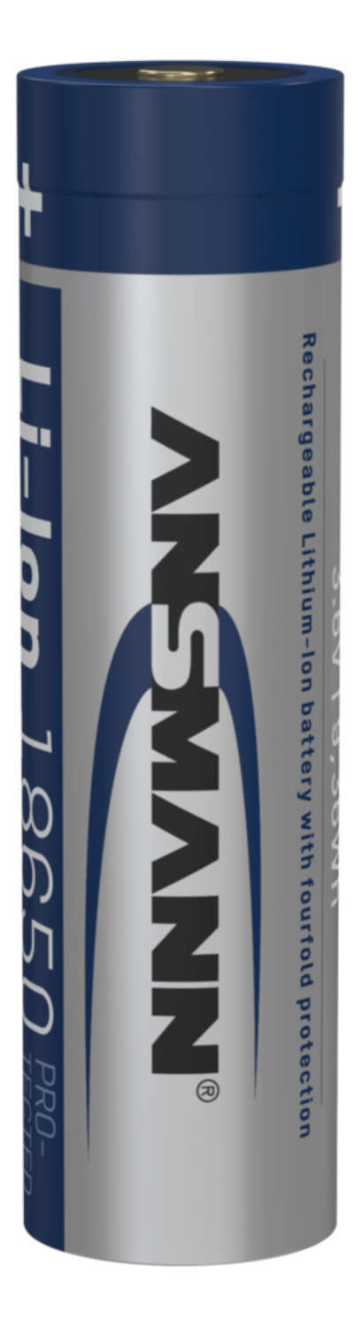 Ansmann 1307-0002 / 18650 Li-Ion 3.6V 2600mAh