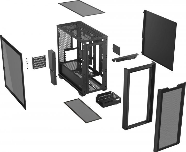 ASUS A21 MicroATX Black