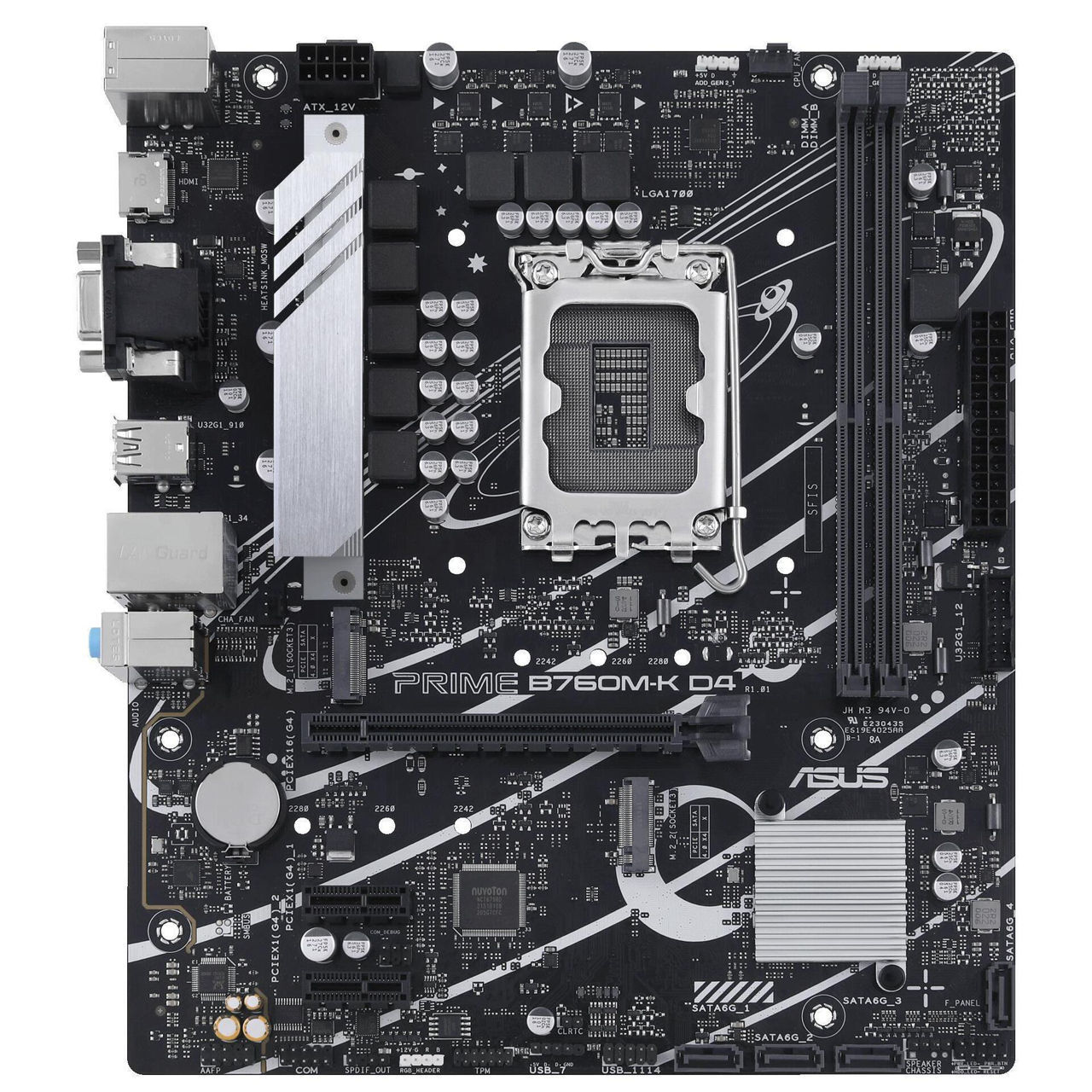 ASUS PRIME B760M-K / mATX LGA1700 DDR5 8000