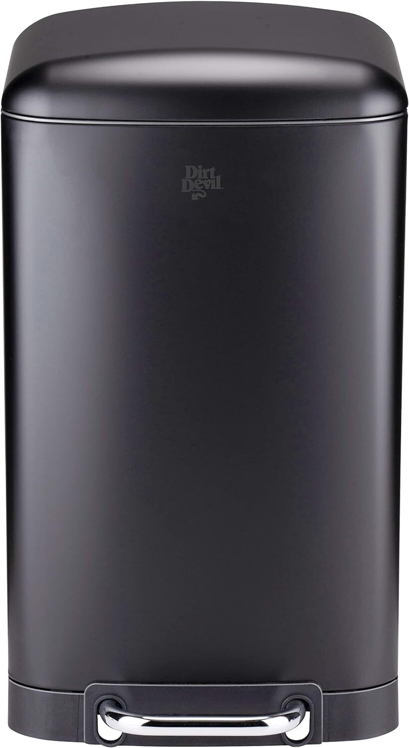 Dirt Devil Pedal Bin 20 L Soft Close Black