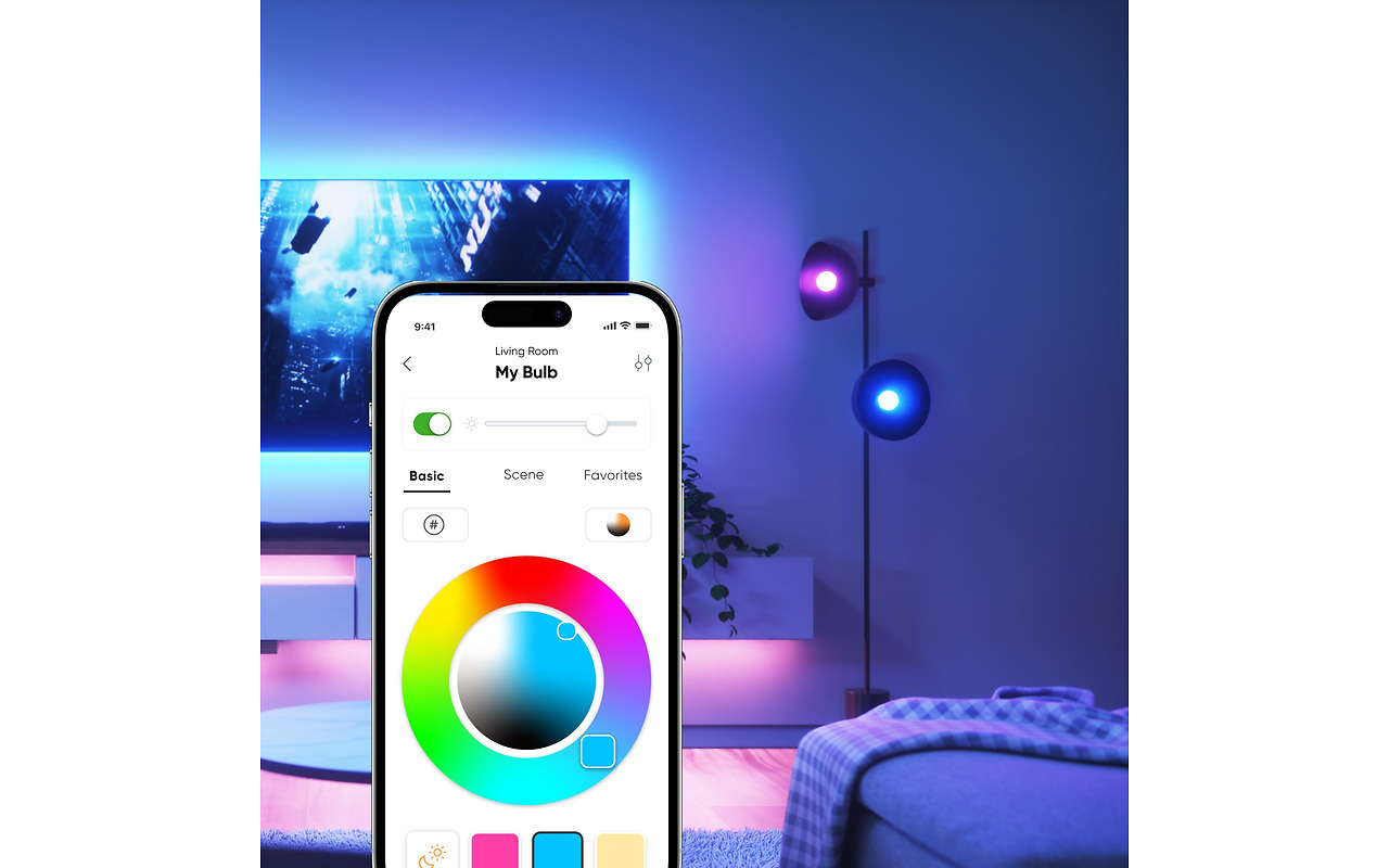 Nanoleaf NL45-0800WT240E27-3PK /  Essentials Smart A19 Bulb