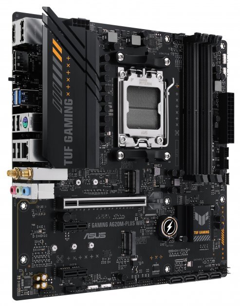 ASUS TUF GAMING A620M-PLUS WI-FI / mATX AM5 DDR5 7600+