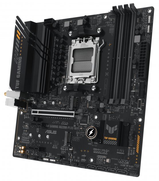 ASUS TUF GAMING A620M-PLUS WI-FI / mATX AM5 DDR5 7600+