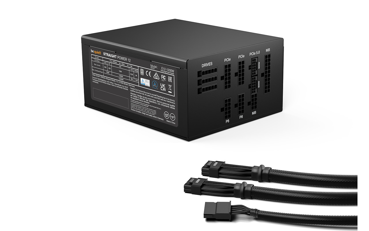 be quiet! STRAIGHT POWER 12 / 1200W 80+ Gold ATX 3.0