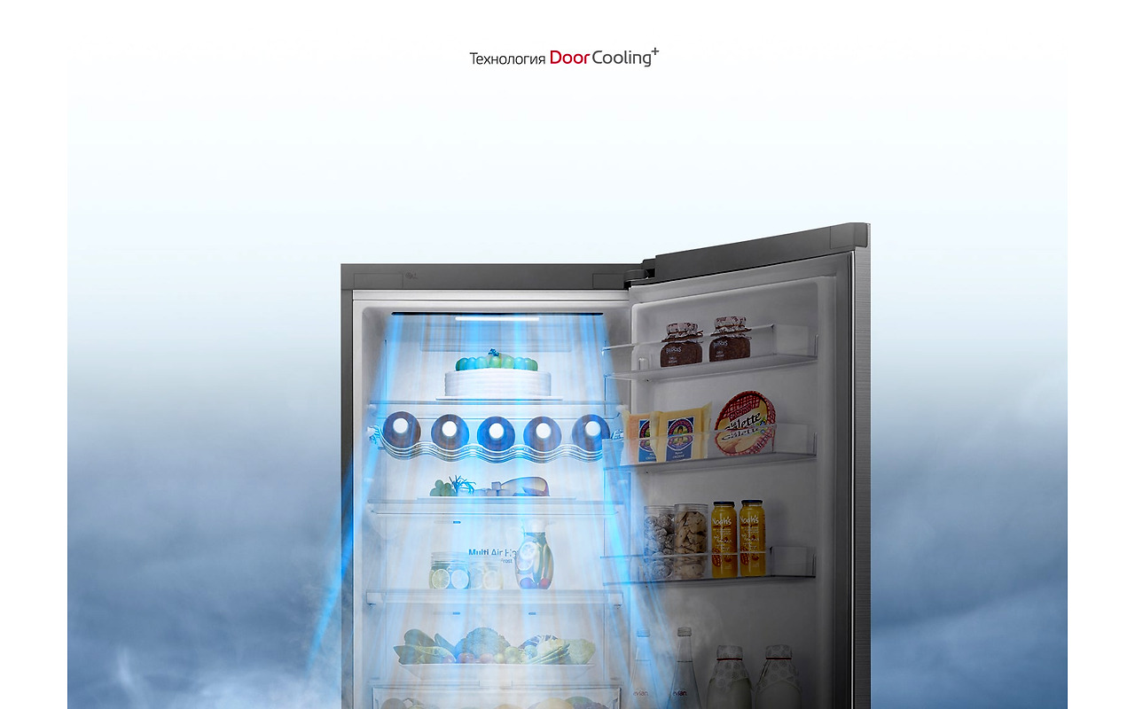 LG GA-B509CLCL / 419L Inverter A+ DoorCooling+ Total No Frost / OPENBOX