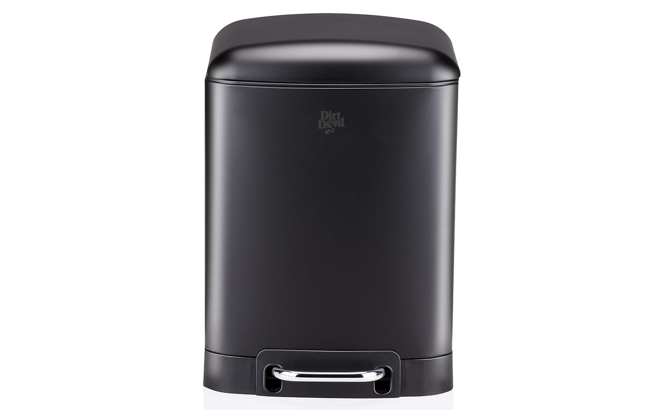 Dirt Devil Pedal Bin 6 L Soft Close Black