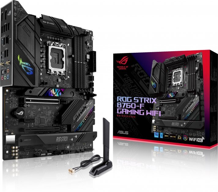 ASUS ROG STRIX B760-F GAMING WI-FI / ATX LGA1700 DDR5 7800