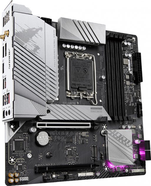 GIGABYTE B760M AORUS ELITE AX / mATX LGA1700 DDR5 7600