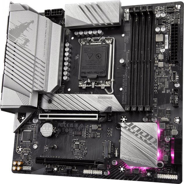 GIGABYTE B760M AORUS ELITE AX / mATX LGA1700 DDR5 7600