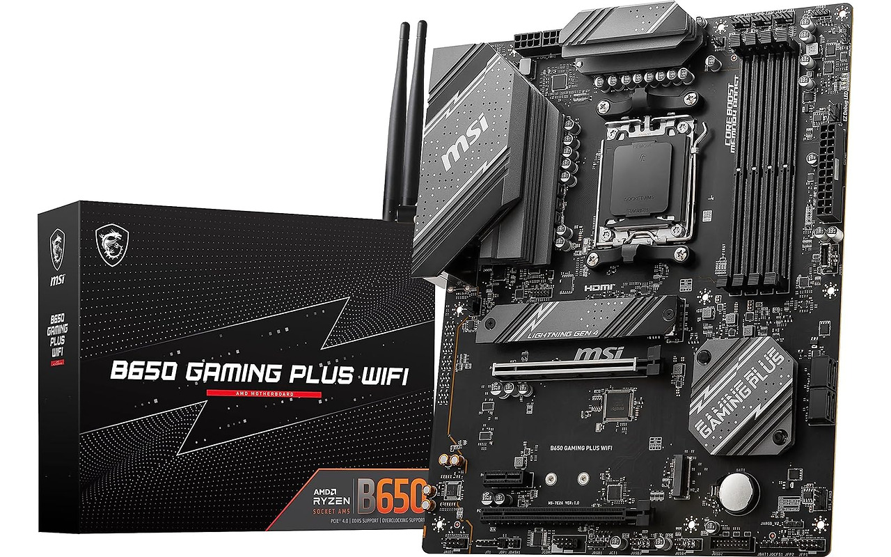 MSI B650 GAMING PLUS WI-FI / ATX AM5 DDR5 7200