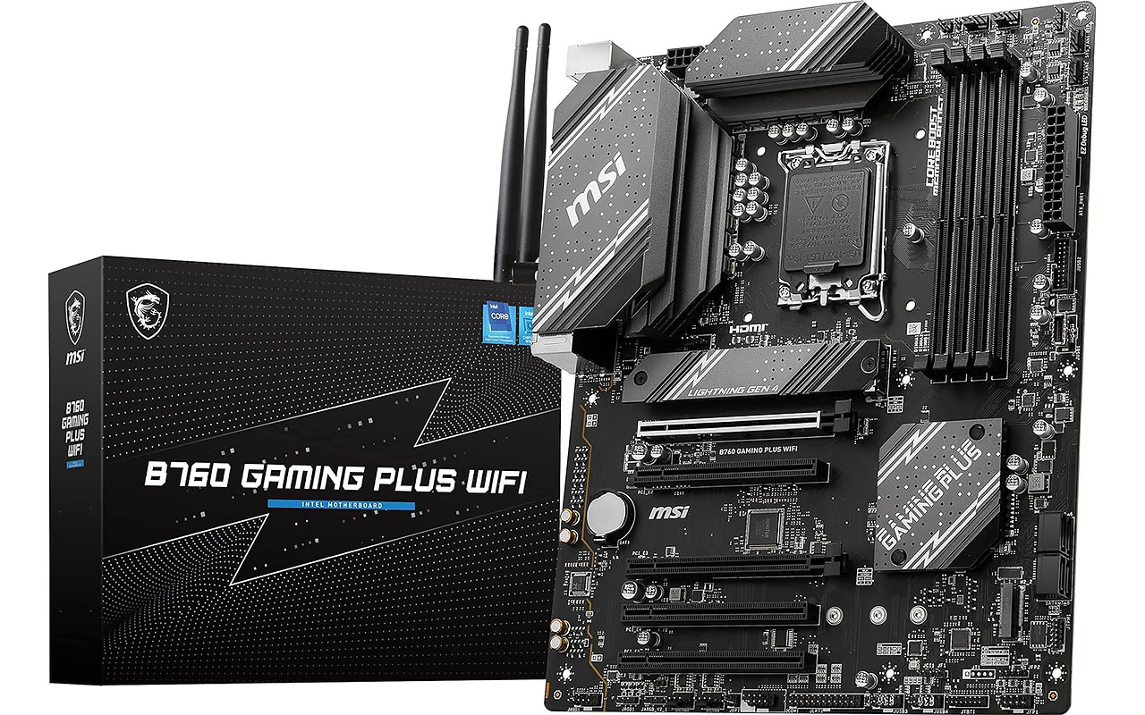 MSI PRO B760 GAMING PLUS WI-FI / ATX LGA1700 DDR5 6800
