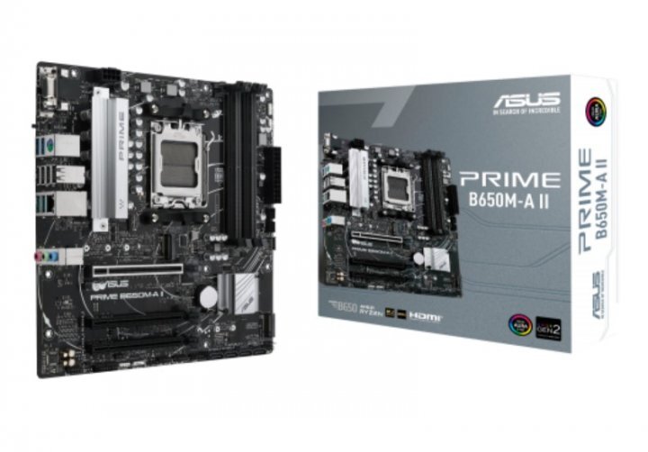 ASUS PRIME B650M-A II / mATX AM5 DDR5 6400