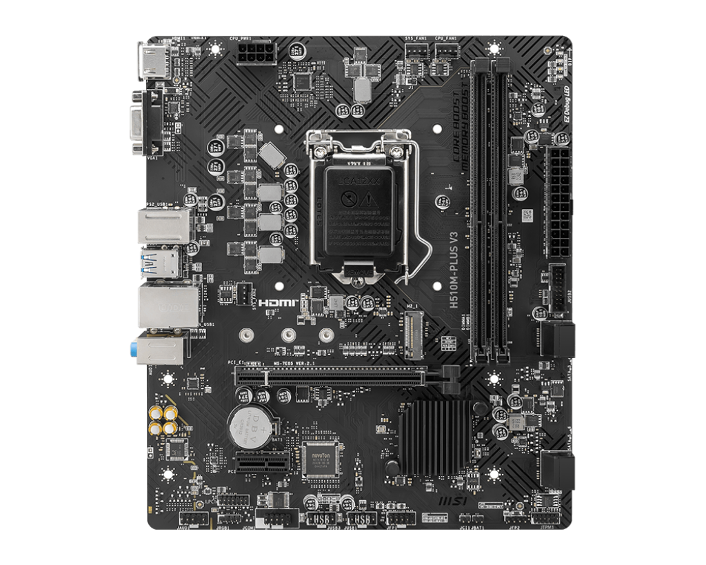 MSI H510M PLUS V3 / mATX LGA1200 DDR4 2933