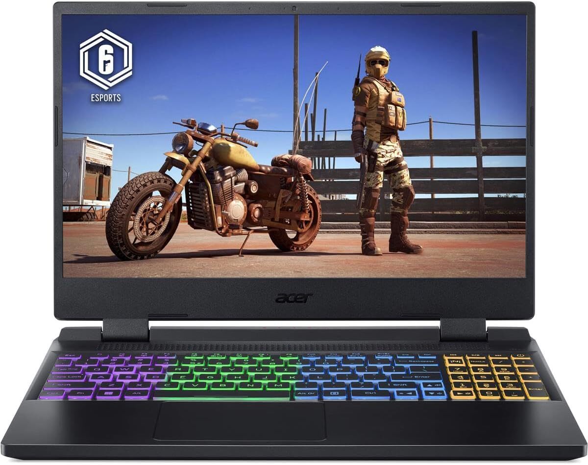 Acer Nitro AN515-58-78FD / 15.6 FullHD IPS 144Hz / Core i7-12650H / 16GB DDR4 / 1.0TB NVMe / GeForce RTX 4060 8GB GDDR6 / Killer 1650i / No OS