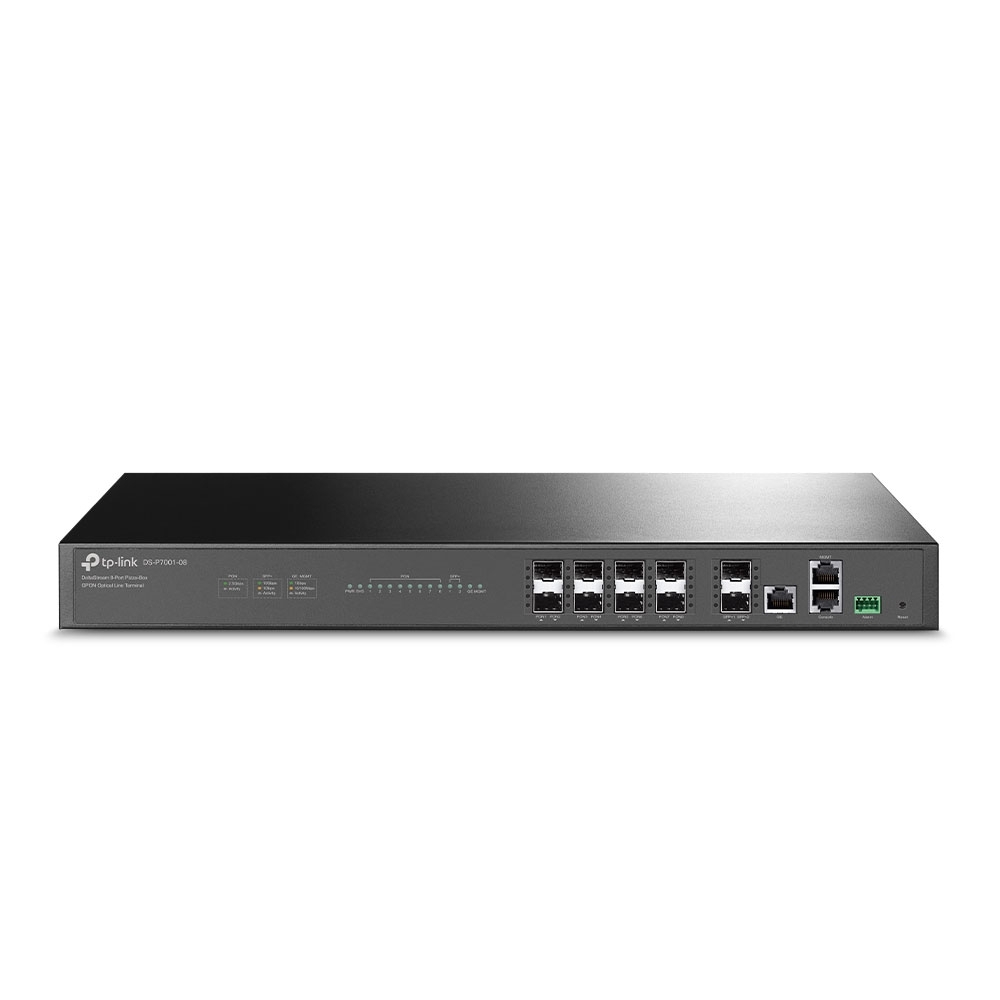 TP-LINK DeltaStream 8-Port Pizza-box GPON Optical Line Terminal