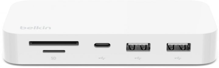 Belkin USB-C 6 in 1 Ethernet Multiport Dock with Mount / INC011BTWH