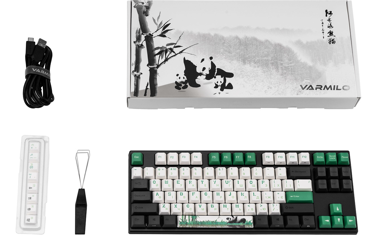 Varmilo VEM87 Panda R2 / A33A029B0A3A17A026