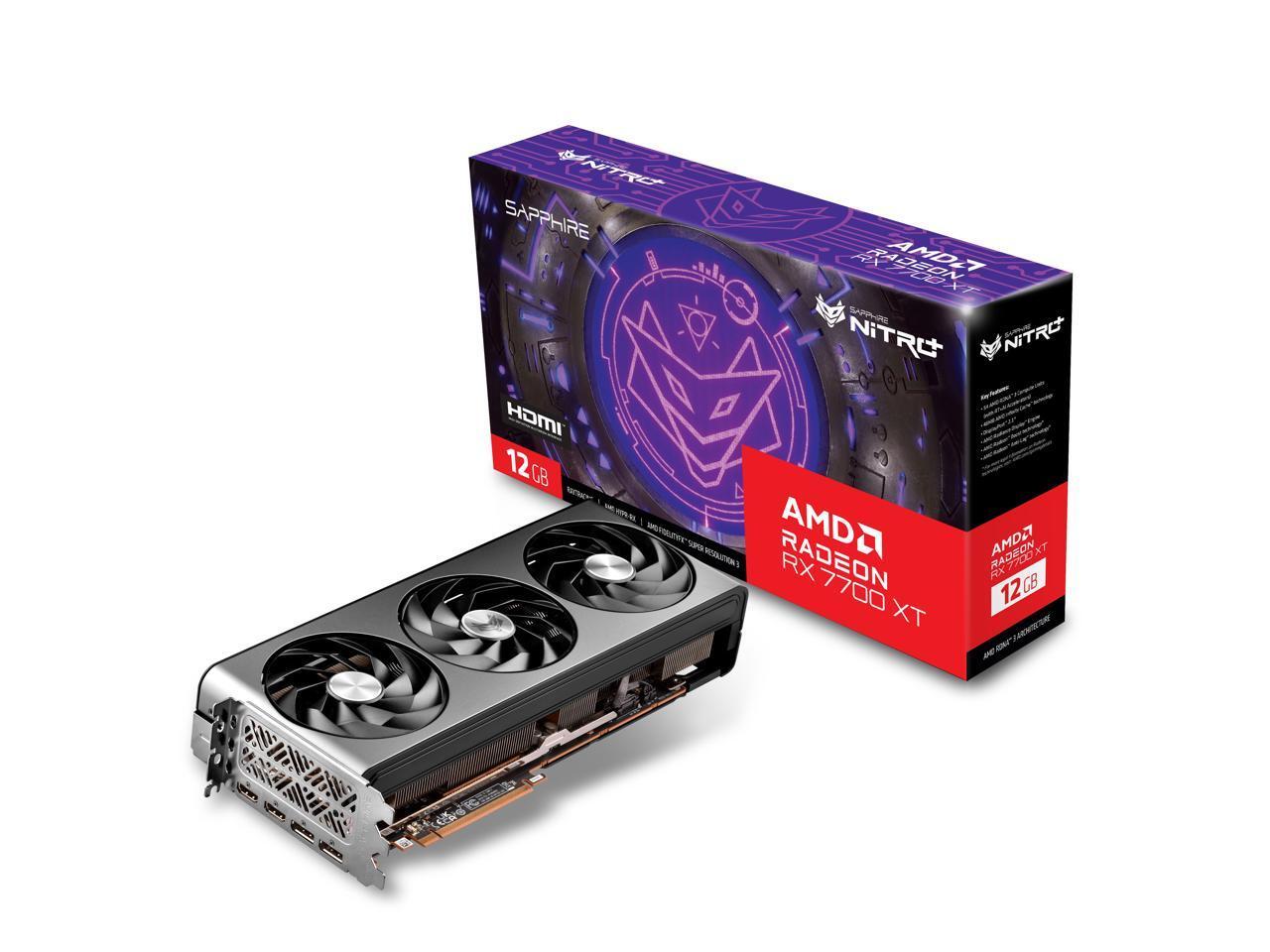 Sapphire NITRO+ Radeon RX 7700 XT 12GB GDDR6 192Bit / 11335-02-20G