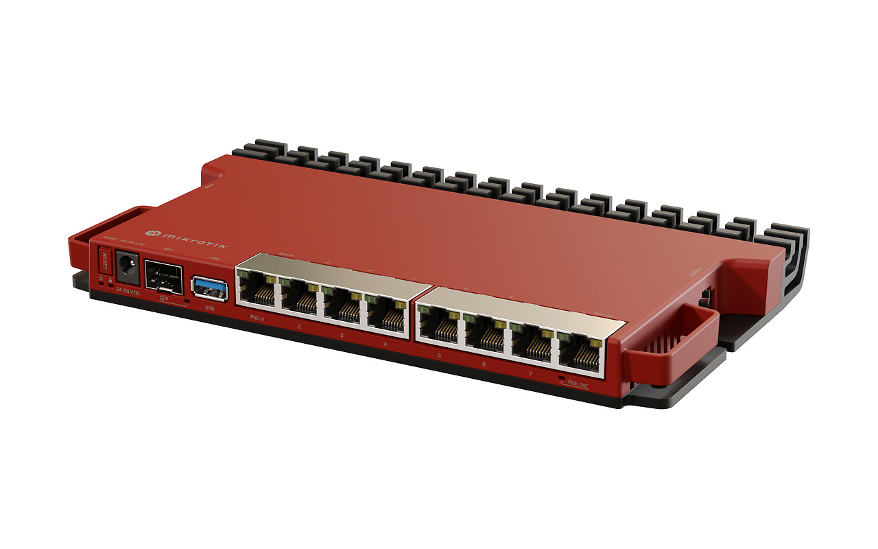 Mikrotik L009UiGS-RM / 8 Ports