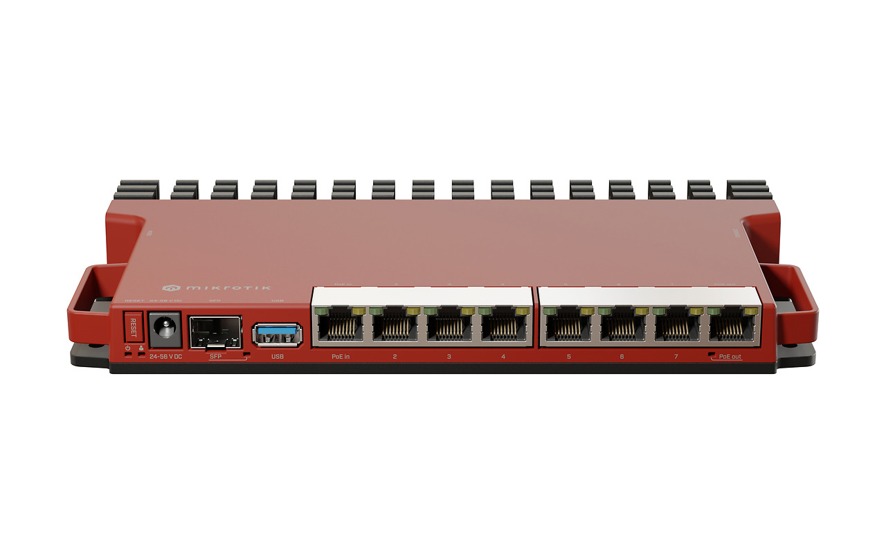 Mikrotik L009UiGS-RM / 8 Ports