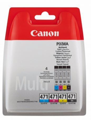 Canon CLI-471 C/M/Y/Bk