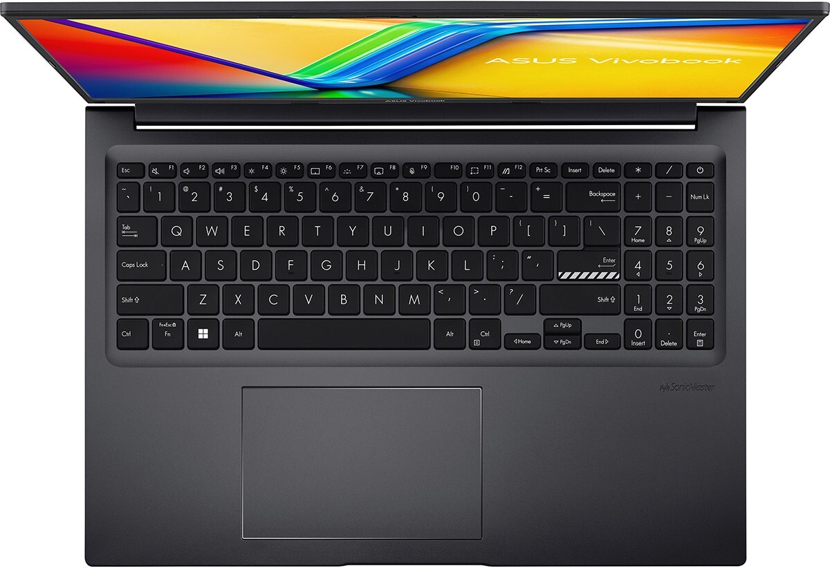 ASUS Vivobook 16 M1605YA / 16 FullHD+ / Ryzen 5 7530U / 16Gb DDR4 / 1.0Tb SSD / AMD Radeon / No OS Black