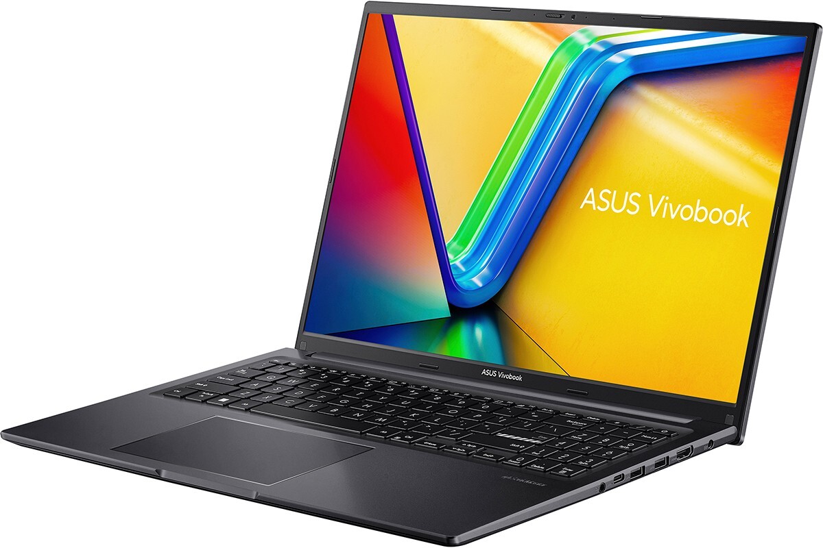 ASUS Vivobook 16 M1605YA / 16 FullHD+ / Ryzen 5 7530U / 16Gb DDR4 / 1.0Tb SSD / AMD Radeon / No OS Black